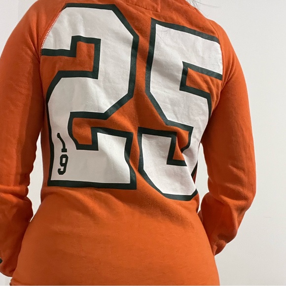 PINK Victoria’s Secret University of Miami Long Sleeve Shirt - Picture 6 of 7